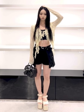 関口優香さん（レディース・155cm）の春コーディネート