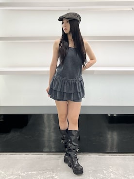 関口優香さん(レディース・155cm)の夏コーディネート