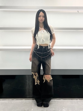 ユカさん(レディース・155cm)の夏コーディネート