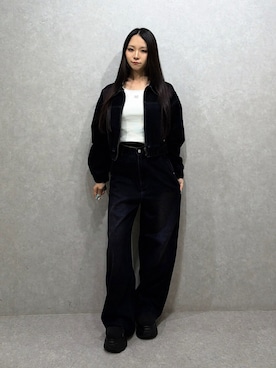 「アウターコーデ」｜ユカさん（レディース・155cm）の夏コーディネート