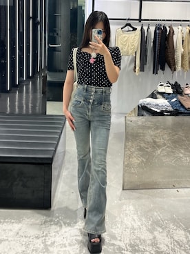 関口優香さん(レディース・155cm)の春コーディネート