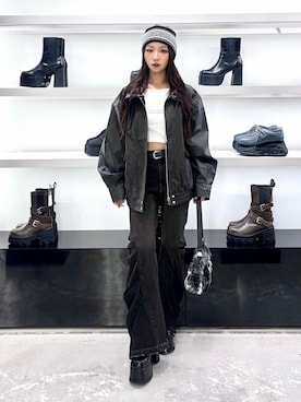 ユカさん(レディース・155cm)の秋コーディネート