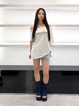 ユカさん(レディース・155cm)の夏コーディネート