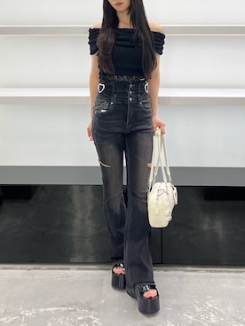 関口優香さん(レディース・155cm)の夏コーディネート