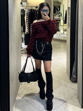 関口優香さん（レディース・155cm）の秋コーディネート