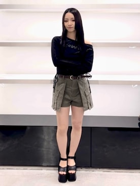 関口優香さん（レディース・155cm）の春コーディネート