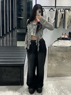 関口優香さん（レディース・155cm）の春コーディネート