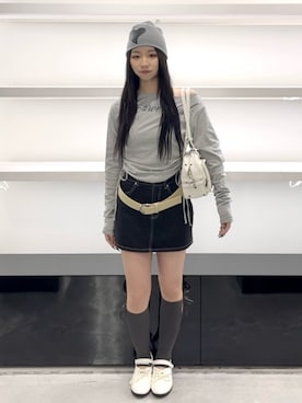 関口優香さん（レディース・155cm）の春コーディネート