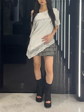 関口優香さん（レディース・155cm）の夏コーディネート
