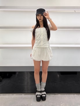 ユカさん(レディース・155cm)の夏コーディネート