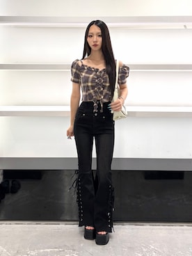 ユカさん(レディース・155cm)の夏コーディネート