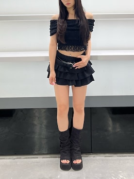 関口優香さん(レディース・155cm)の夏コーディネート