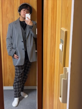 「アイテム（ジャケット/アウター）」を使った、bunyaさん（レディース・154cm）の秋コーディネート