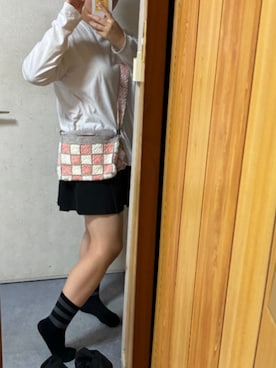 「アイテム（バッグ）」を使った、bunyaさん（レディース・154cm）の秋コーディネート