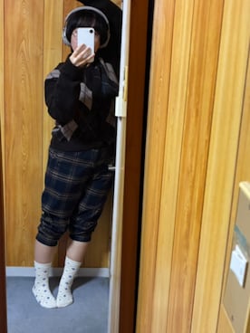 「アイテム（レッグウェア）」を使った、bunyaさん（レディース・154cm）の秋コーディネート