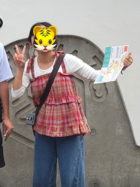 「アイテム（その他トップス）」を使った、🌙さん（レディース・153cm）の秋コーディネート