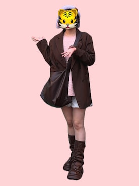 「La-gemme（ラジェム）のアイテム」を使った、🌙さん（レディース・153cm）の春コーディネート