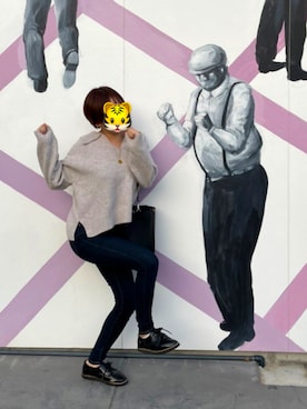 「Honeys（ハニーズ）のアイテム」を使った、🌙さん（レディース・153cm）の秋コーディネート