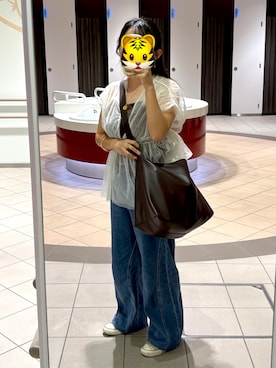 「アイテム（その他トップス）」を使った、🌙さん（レディース・153cm）の秋コーディネート