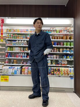 「Dr. Martens（ドクターマーチン）のアイテム（シューズ、ブラック系）」を使った、mashiro12070725さん（メンズ）の春コーディネート