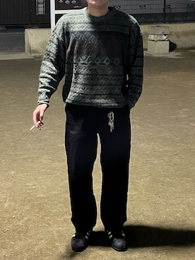 「アイテム（チノパンツ）」を使った、14542tmさん（メンズ・170cm・10代）の冬コーディネート