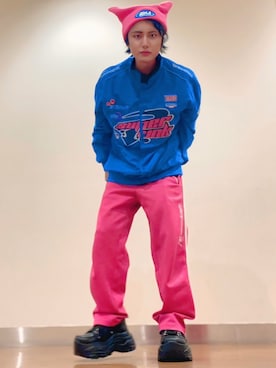 「ジャージ」｜孕さん（メンズ・165cm）の秋コーディネート