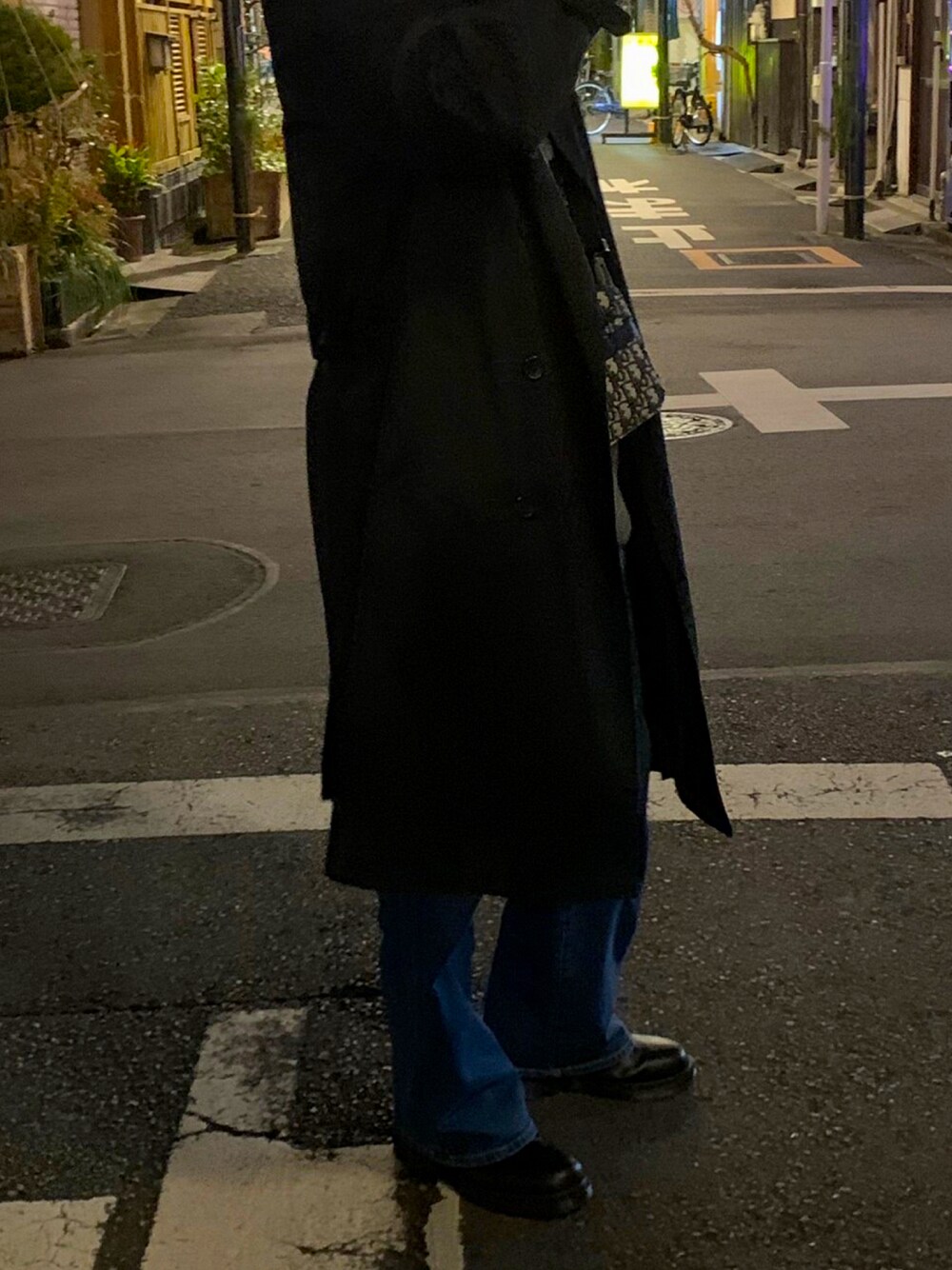 「Dr. MartensのDr.Martens/ドクターマーチン/CORE 1460 MONO/14353001（ブーツ、ブラック系）」を使った、nemane2cさん（メンズ・170cm）の冬コーディネートの1枚目の写真