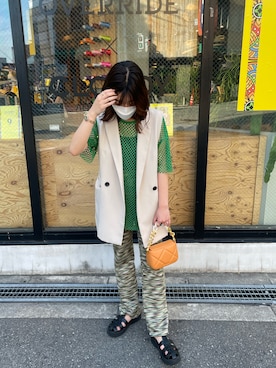 Ayakaさん（レディース・160cm）の春コーディネート