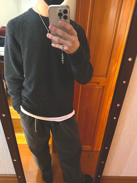 「低身長男子」｜れおさん（メンズ・173cm）の冬コーディネート