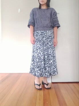 「skirt」｜「アイテム（サンダル）」を使った、fastfashionrebelさん（レディース・151cm）の春コーディネート