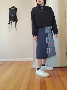 「Factorie（ファクトリエ）のアイテム」を使った、fastfashionrebelさん（レディース・152cm）の夏コーディネート