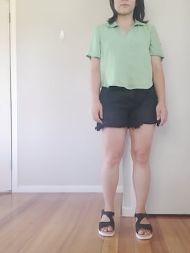 「GLASSONS（グラッソンズ）のアイテム」を使った、fastfashionrebelさん（レディース・152cm）の冬コーディネート