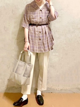 おもちさん（レディース・162cm）の夏コーディネート