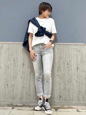 Naaachiさん（レディース・163cm）の夏コーディネート