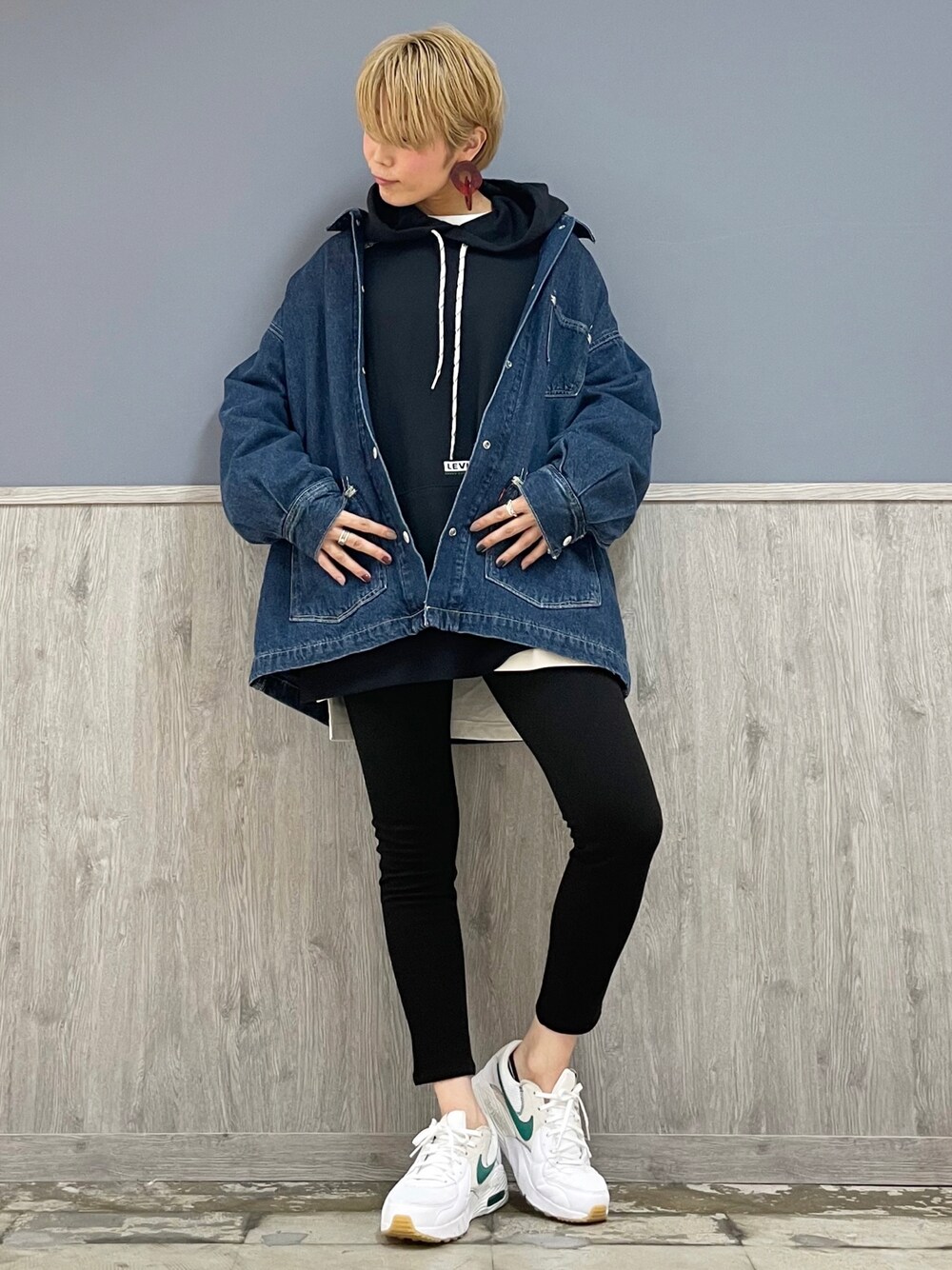 Naaachi｜Levi'sのデニムジャケットを使ったコーディネート - WEAR