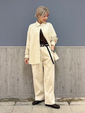 「Right-on（ライトオン）のアイテム」を使った、ナチさん（レディース・163cm）の秋コーディネート