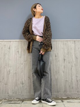 「RAG MACHINE（ラグマシーン）のアイテム」を使った、Naaachiさん（レディース・163cm）の冬コーディネート