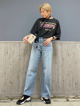 「タックイン」｜Naaachiさん（レディース・163cm）の春コーディネート