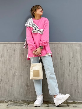 Naaachiさん（レディース・163cm）の春コーディネート