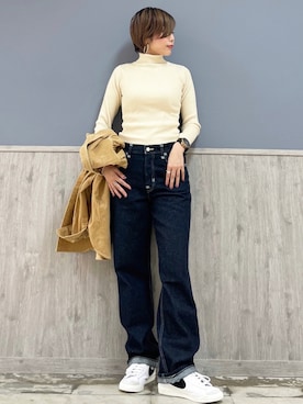 Naaachiさん（レディース・163cm）の秋コーディネート