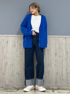 「カラーパレット」｜Naaachiさん（レディース・163cm）の冬コーディネート