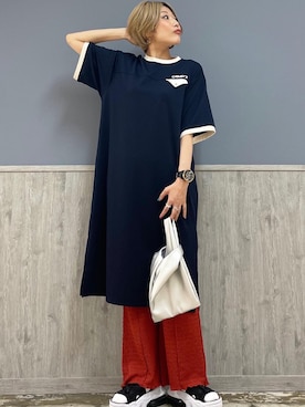 Naaachiさん（レディース・163cm）の夏コーディネート