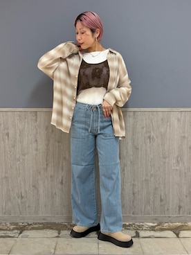 ナチさん（レディース・163cm）の春コーディネート