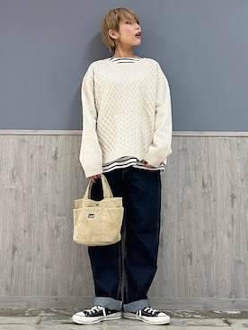 Naaachiさん（レディース・163cm）の秋コーディネート