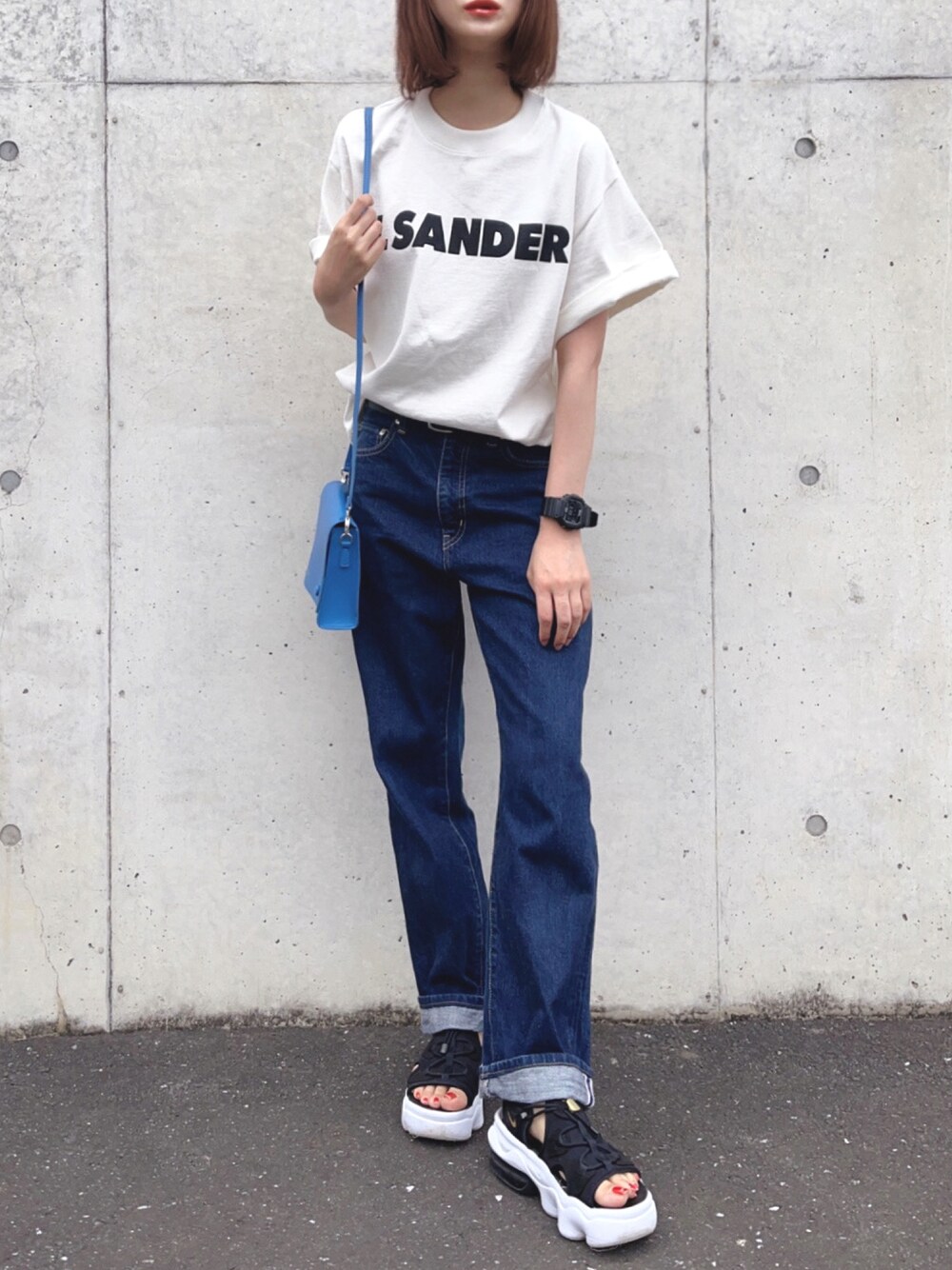 ジルサンダー JIL SANDER + Tシャツ XL ホワイト 半袖