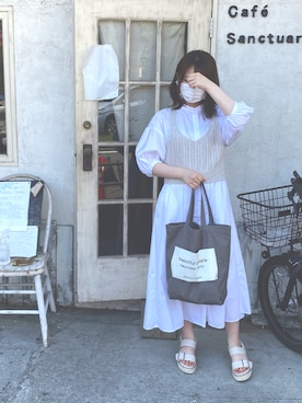 「オリエンタルトラフィック」｜「アイテム（アクセサリー）」を使った、mana✿さん（レディース・151cm）の夏コーディネート