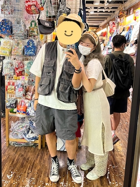 𝐇𝐚𝐳𝐞𝐥(๑˃̵ᴗ˂̵)وさん（レディース・158cm）の春コーディネート