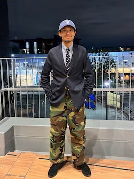 YOUさん（メンズ・180cm）の春コーディネート