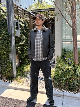 「EDIFICE（エディフィス）のアイテム」を使った、YOUさん（メンズ・180cm）の春コーディネート