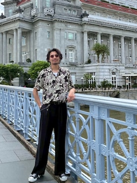 「アイテム（財布）」を使った、YOUさん（メンズ・180cm）の冬コーディネート